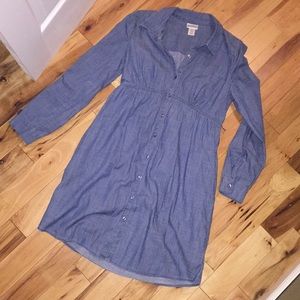 Denim dress size small
